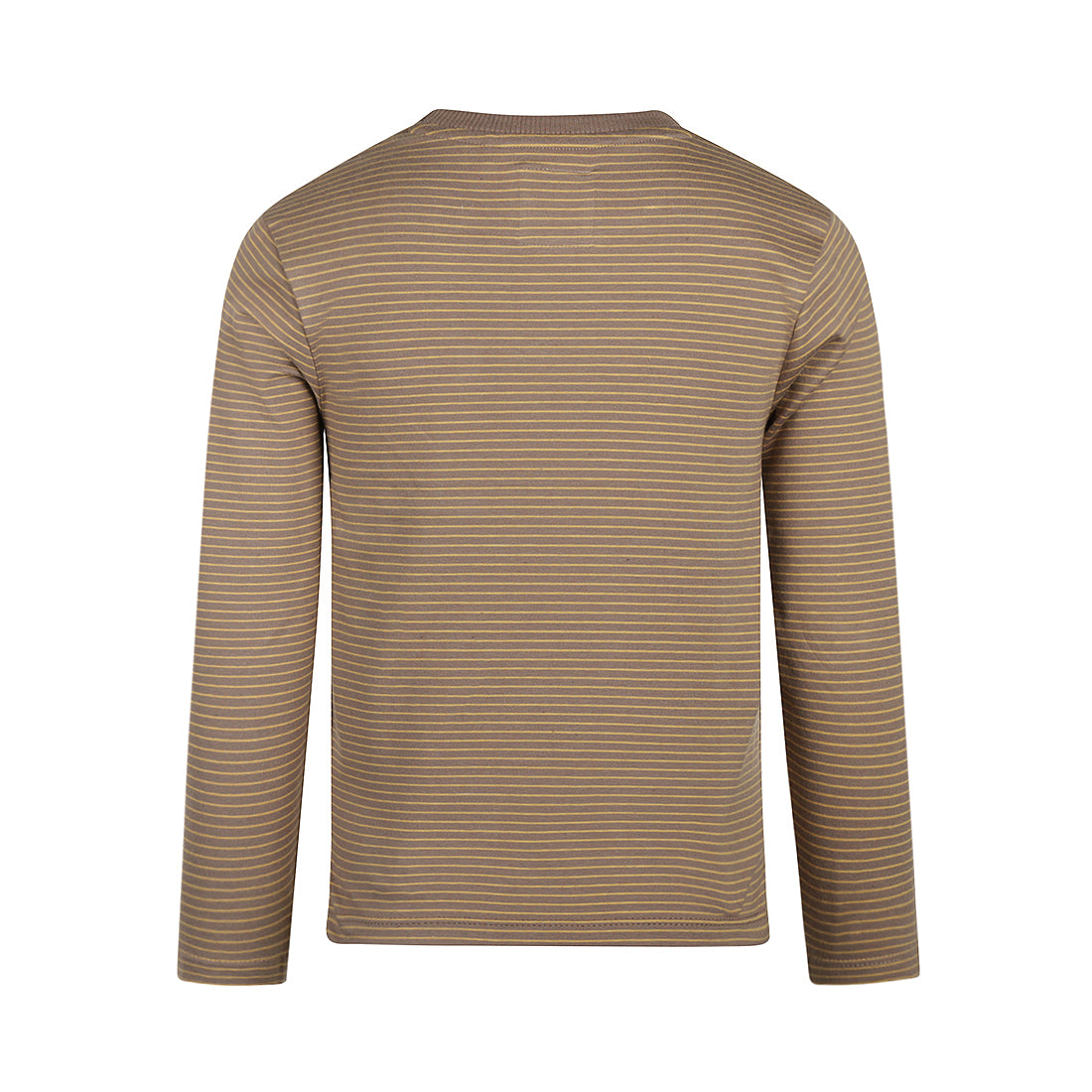 Koko Noko "T-Shirt langarm" mit aufgesetzter Tasche - Taupe
