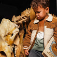 Bild in Galerie-Betrachter laden, Koko Noko "Jacke mit Fleece und Cord" - Dark brown
