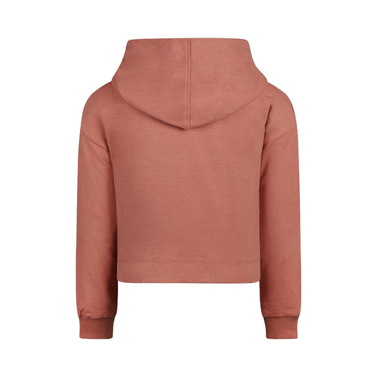 Koko Noko "Sweatshirt" mit Kapuze und Kordelzug - Dark old pink