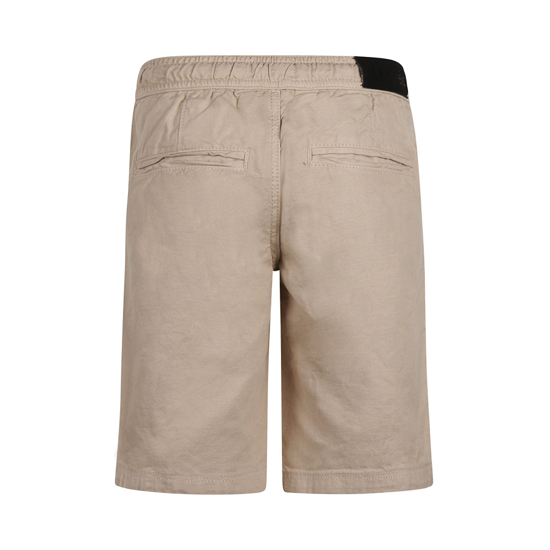No Way Monday "Bermudas Shorts" mit Bindebündchen - Taupe