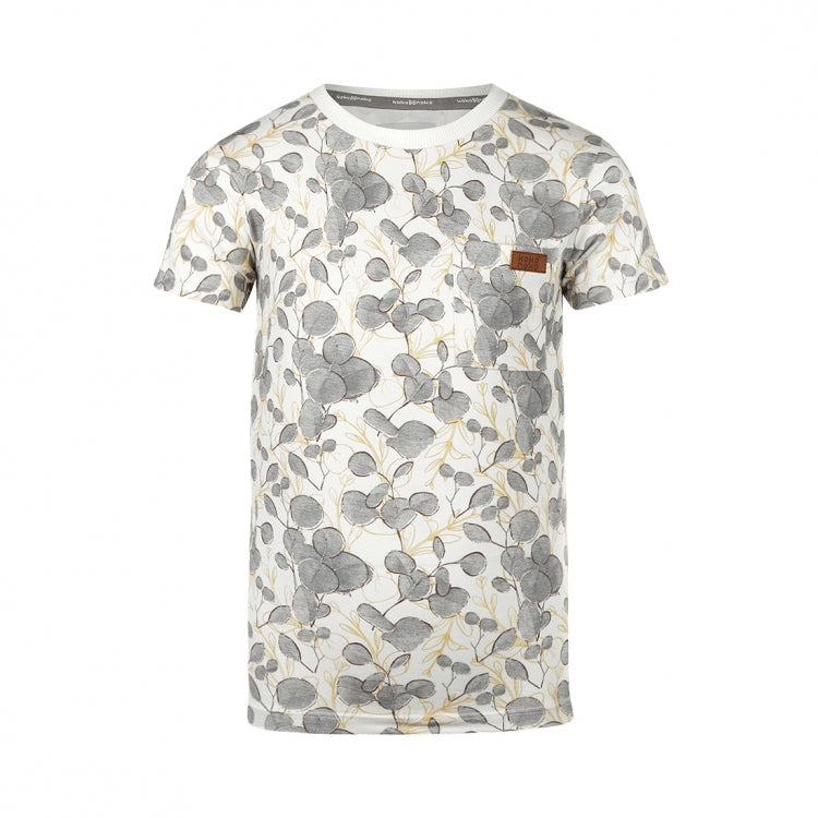 Koko Noko T-Shirt, gemustert - Cremefarben
