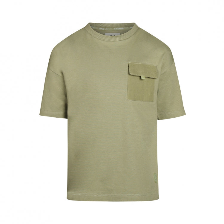 Koko Noko T-Shirt, mit aufgenähter Tasche - Khaki