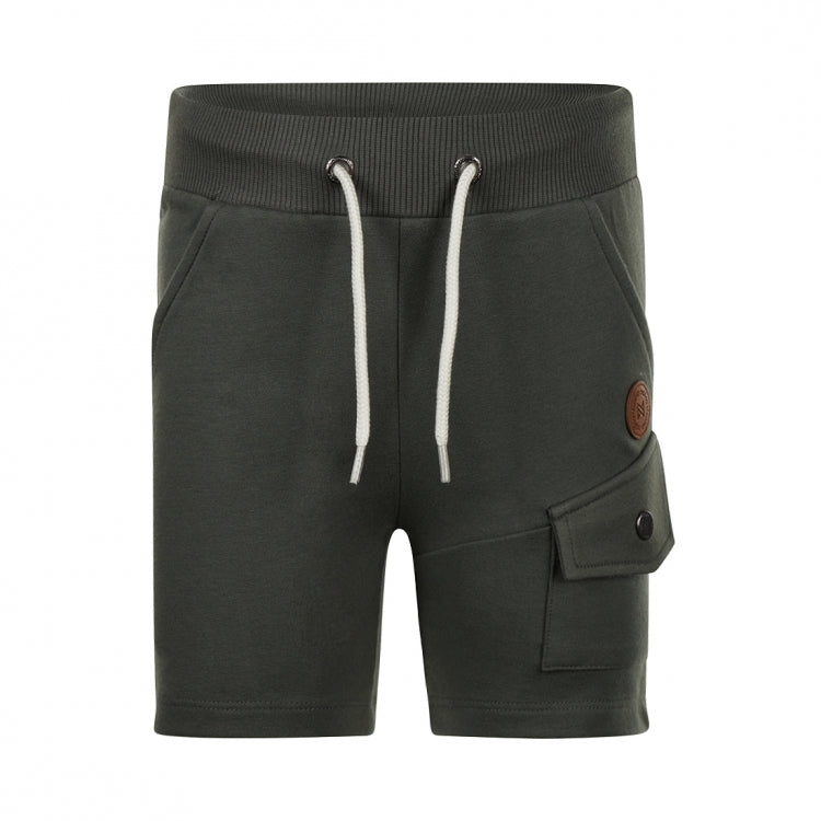 Koko Noko Sweat-Shorts, Khaki mit aufgenähter Tasche