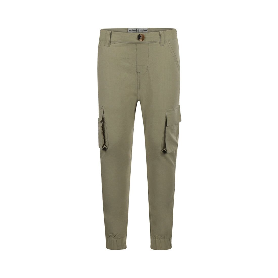 Koko Noko "Hose" mit seitlichen Taschen und Bündchen an den Fesseln - Light faded green