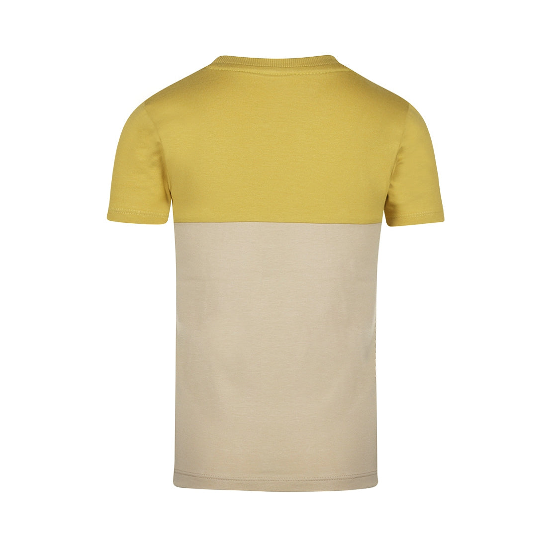 Koko Noko "T-Shirt" zweifarbig mit aufgenähter Tasche - Lime