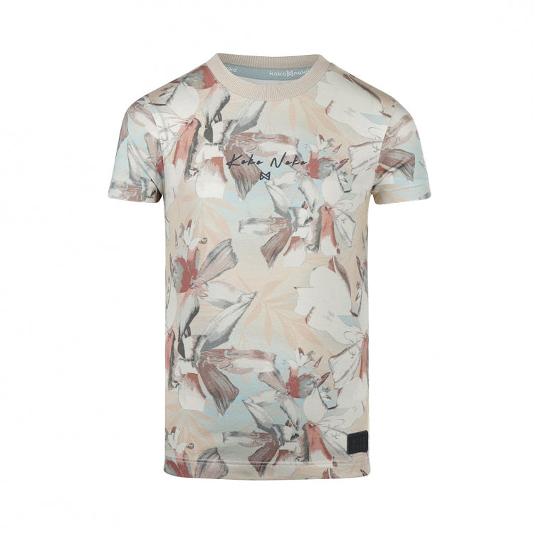 Koko Noko T-Shirt, gemustert - Bunt