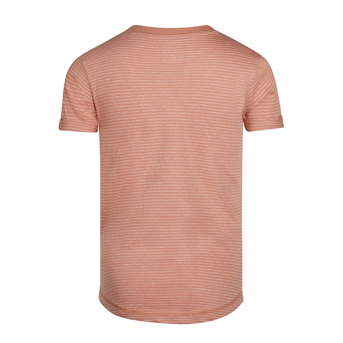 Koko Noko T-Shirt, Altrosa gestreift mit aufgenähter Tasche