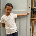 Bild in Galerie-Betrachter laden, Koko Noko T-Shirt, Cremefarben - gemustert
