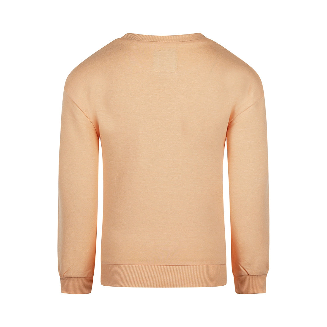 Koko Noko Sweatshirt mit Stickerei, Pfirsichfarben