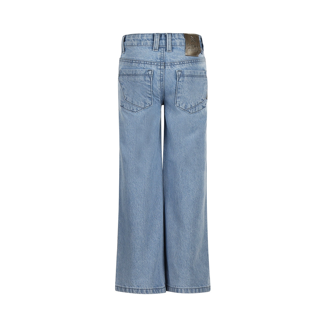 Koko Noko Jeans mit weitem Bein, Blue Jeans