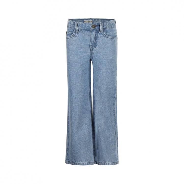 Koko Noko Jeans mit weitem Bein, Blue Jeans