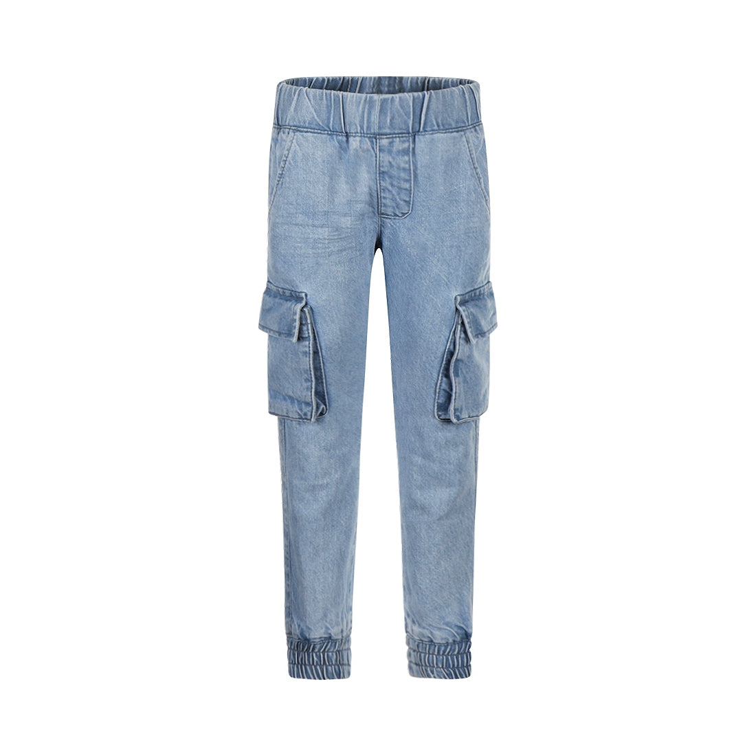 Koko Noko "Jeanshose" mit seitlichen Eingrifftaschen und Bündchen - Blue Jeans