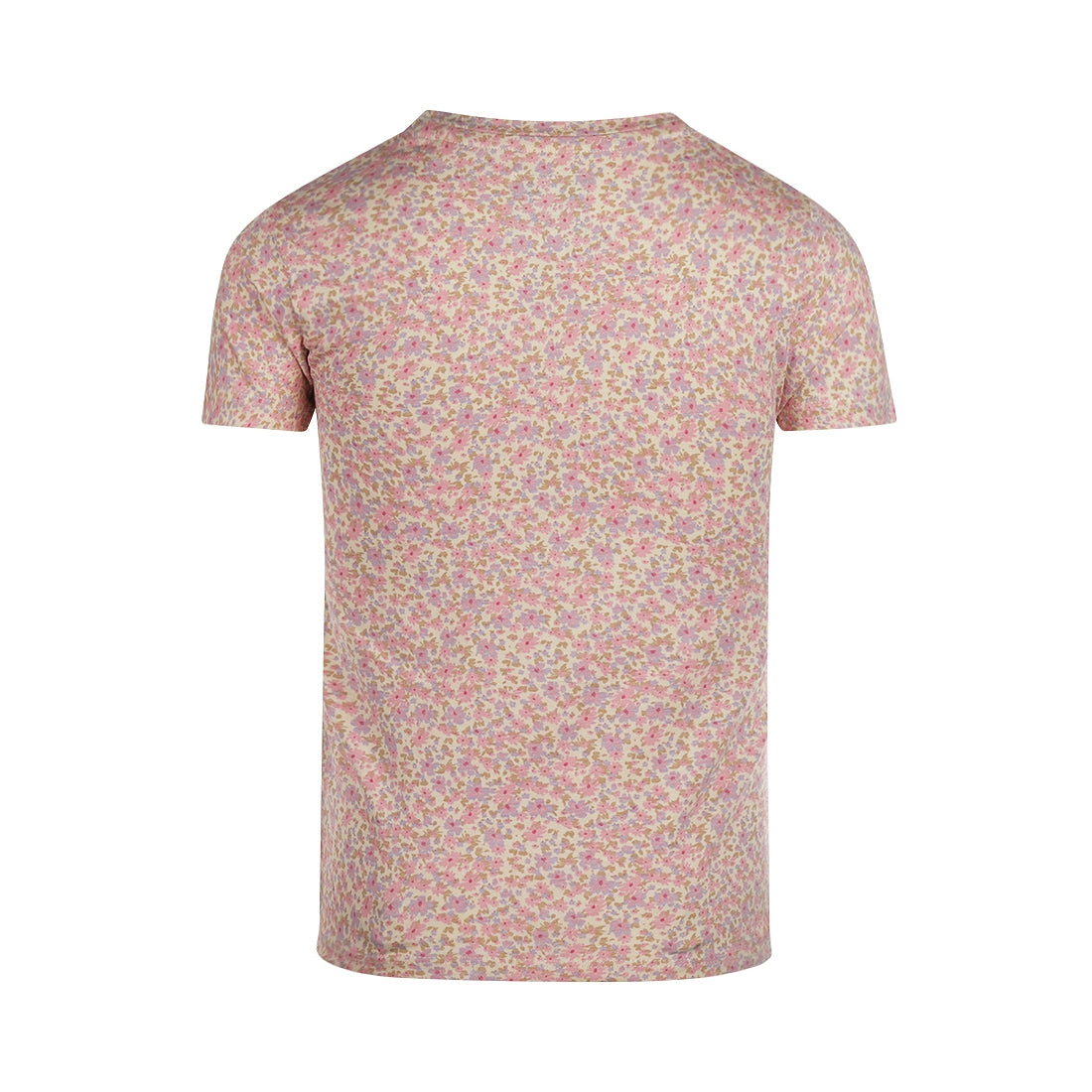 Koko Noko T-Shirt mit Blümchendruck und Bindeknoten, Mehrfarbig