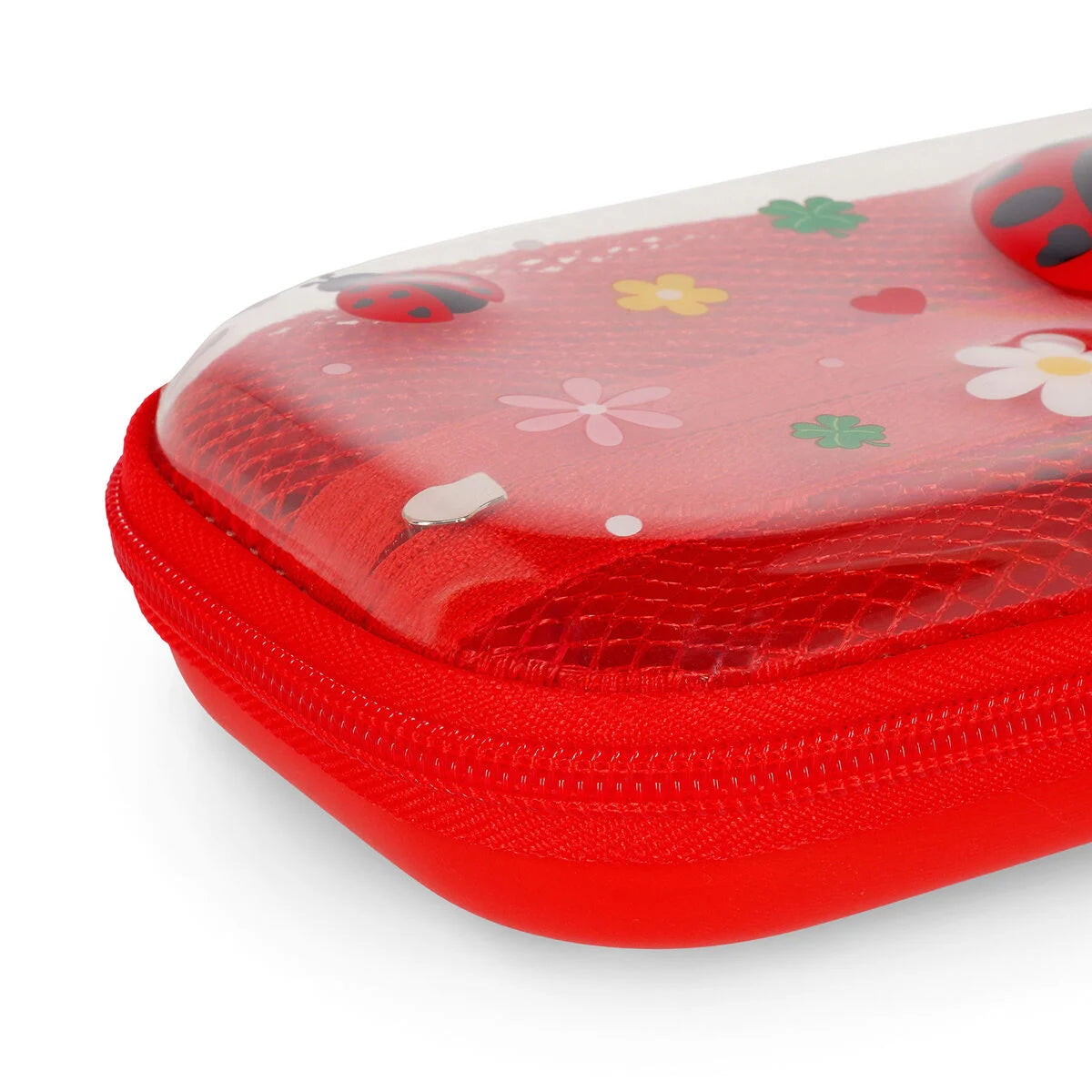 Legami Transparentes Hartschalen-Federmäppchen Ladybug - WonderWow