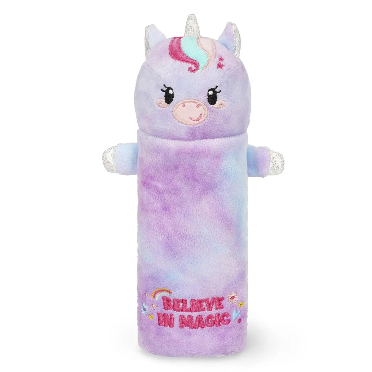 Legami "Flauschiges Federmäppchen" Unicorn „Believe in Magic“ - Super Soft!