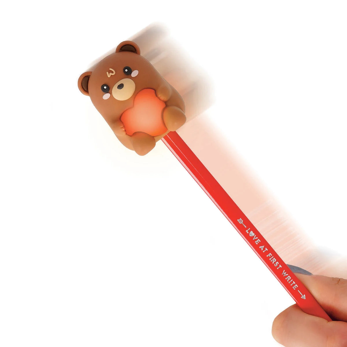 Anspitzer Mit Lichteffekt Und Behälter - Teddy Bear - Sharpening is Magic