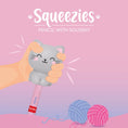 Bild in Galerie-Betrachter laden, Legami Anti-Stress-Bleistift Kitty „Be Curious“ - Squeezies
