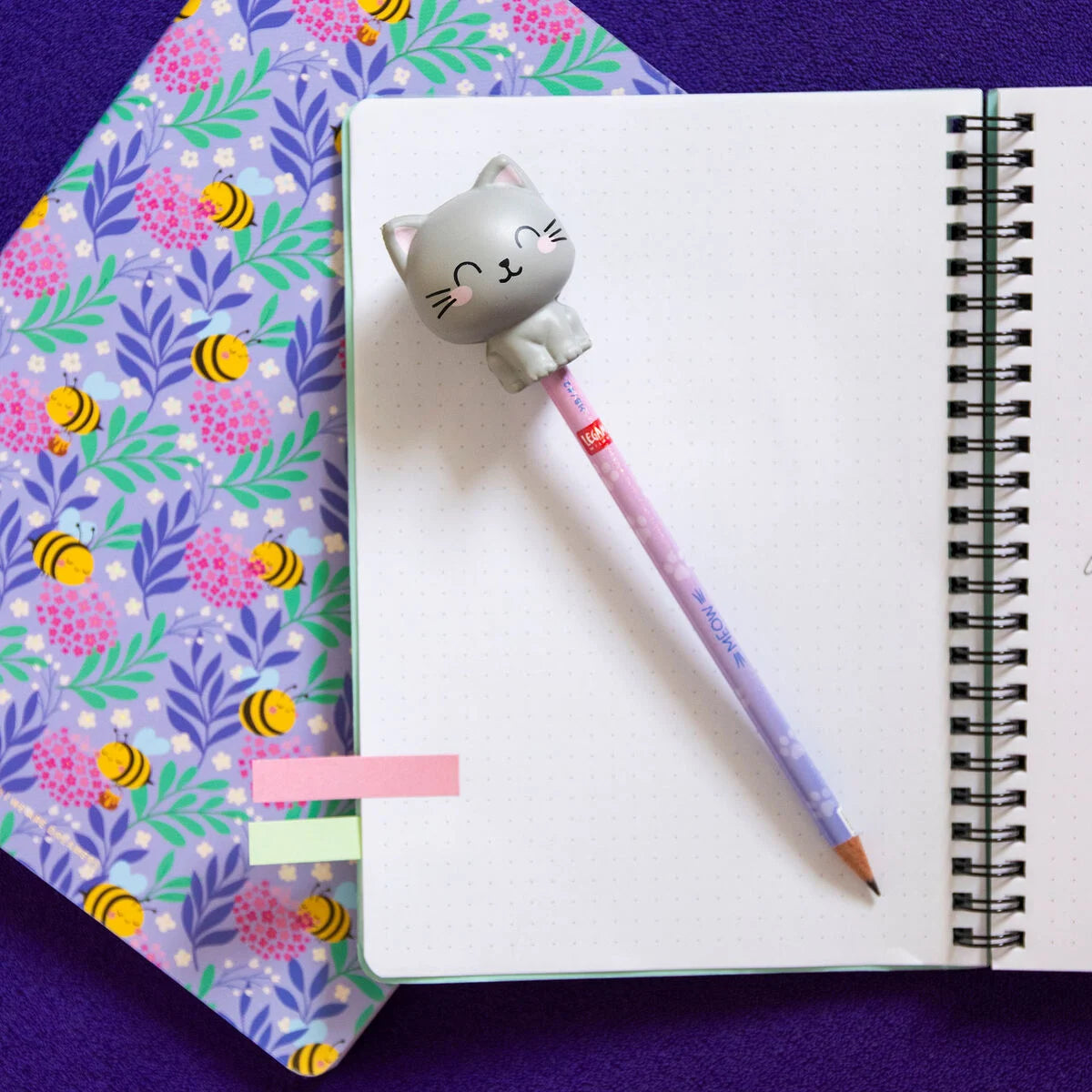 Legami Anti-Stress-Bleistift Kitty „Be Curious“ - Squeezies