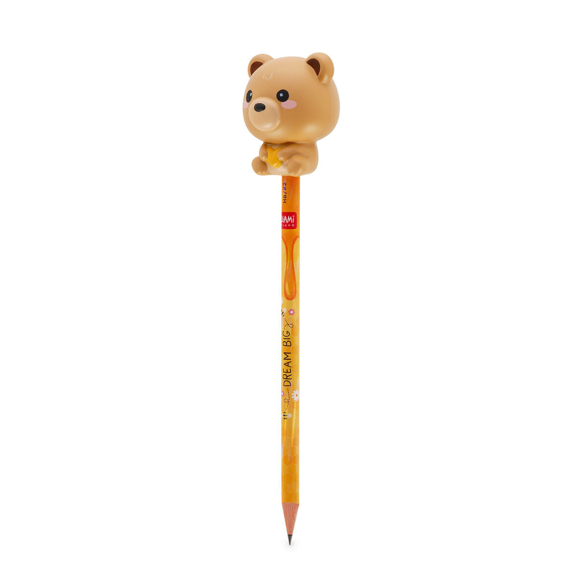 Legami Anti-Stress-Bleistift Teddy Bear „Dream Big“ - Squeezies