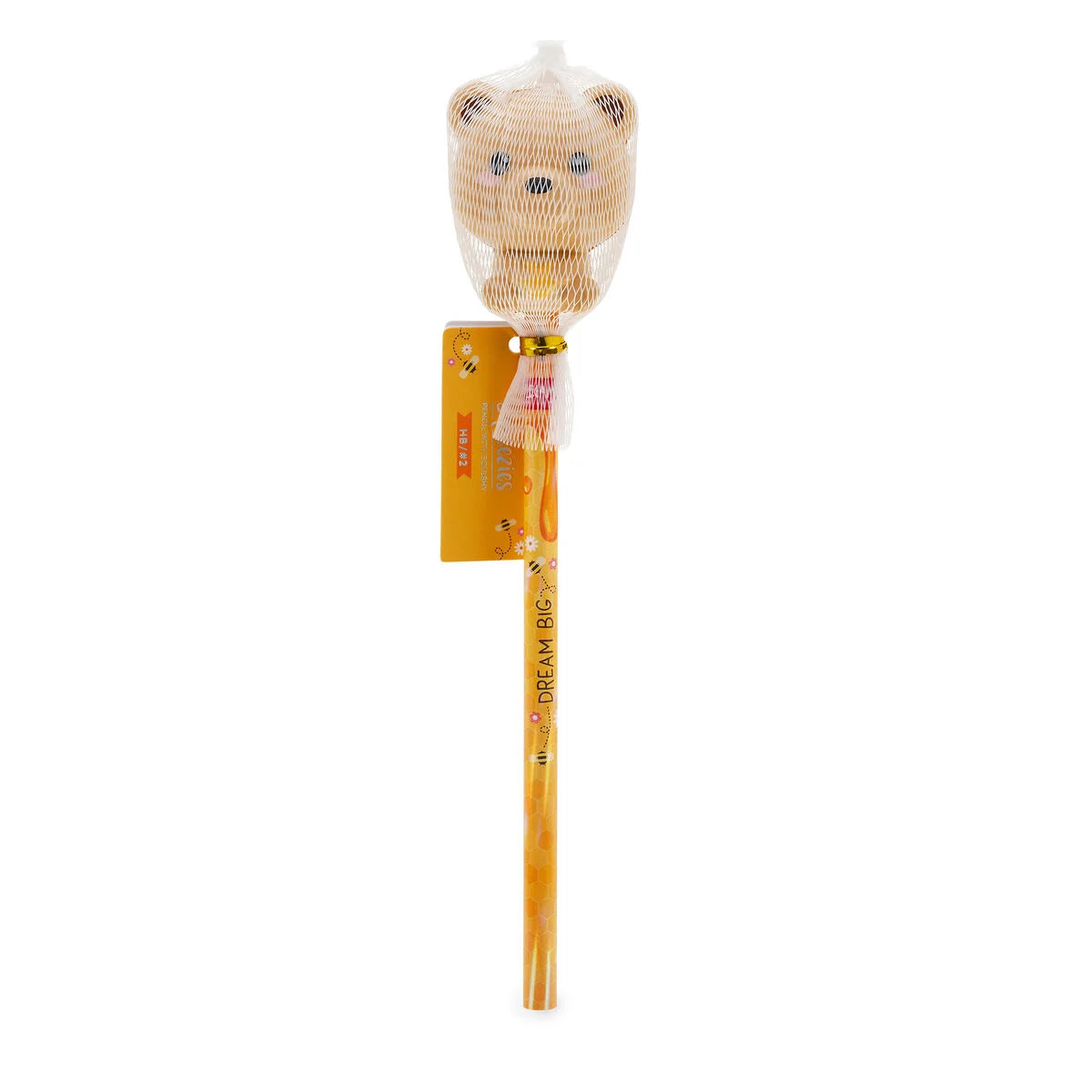 Legami Anti-Stress-Bleistift Teddy Bear „Dream Big“ - Squeezies