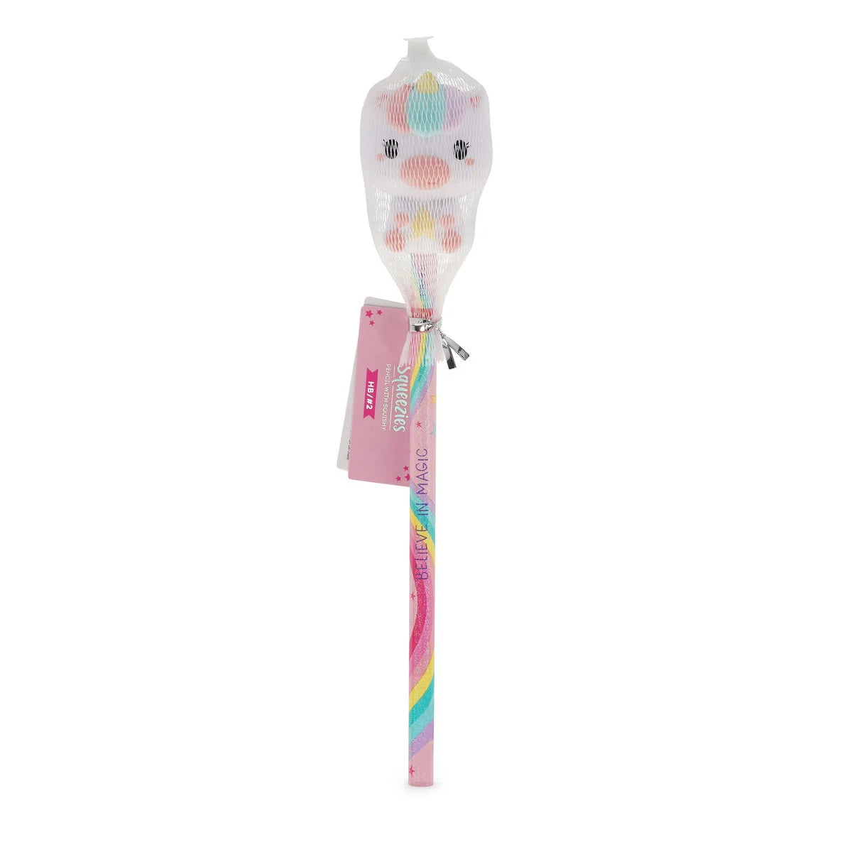 Legami Anti-Stress-Bleistift Unicorn „Believe In Magic“ - Squeezies