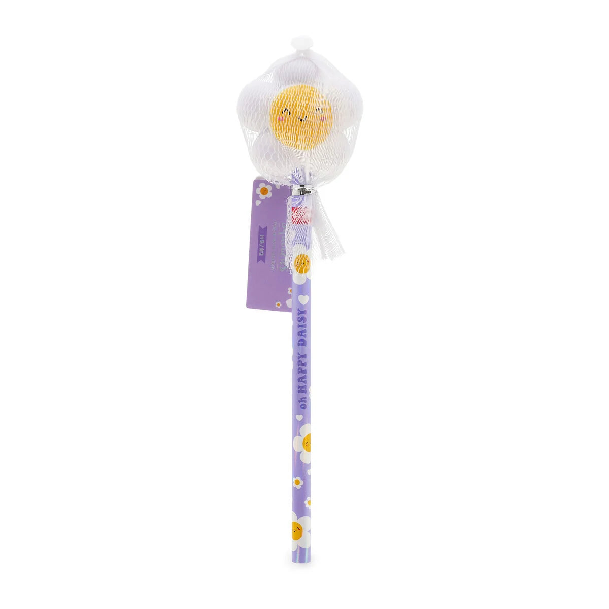 Legami Anti-Stress-Bleistift Daisy „Oh Happy Daisy“ - Squeezies
