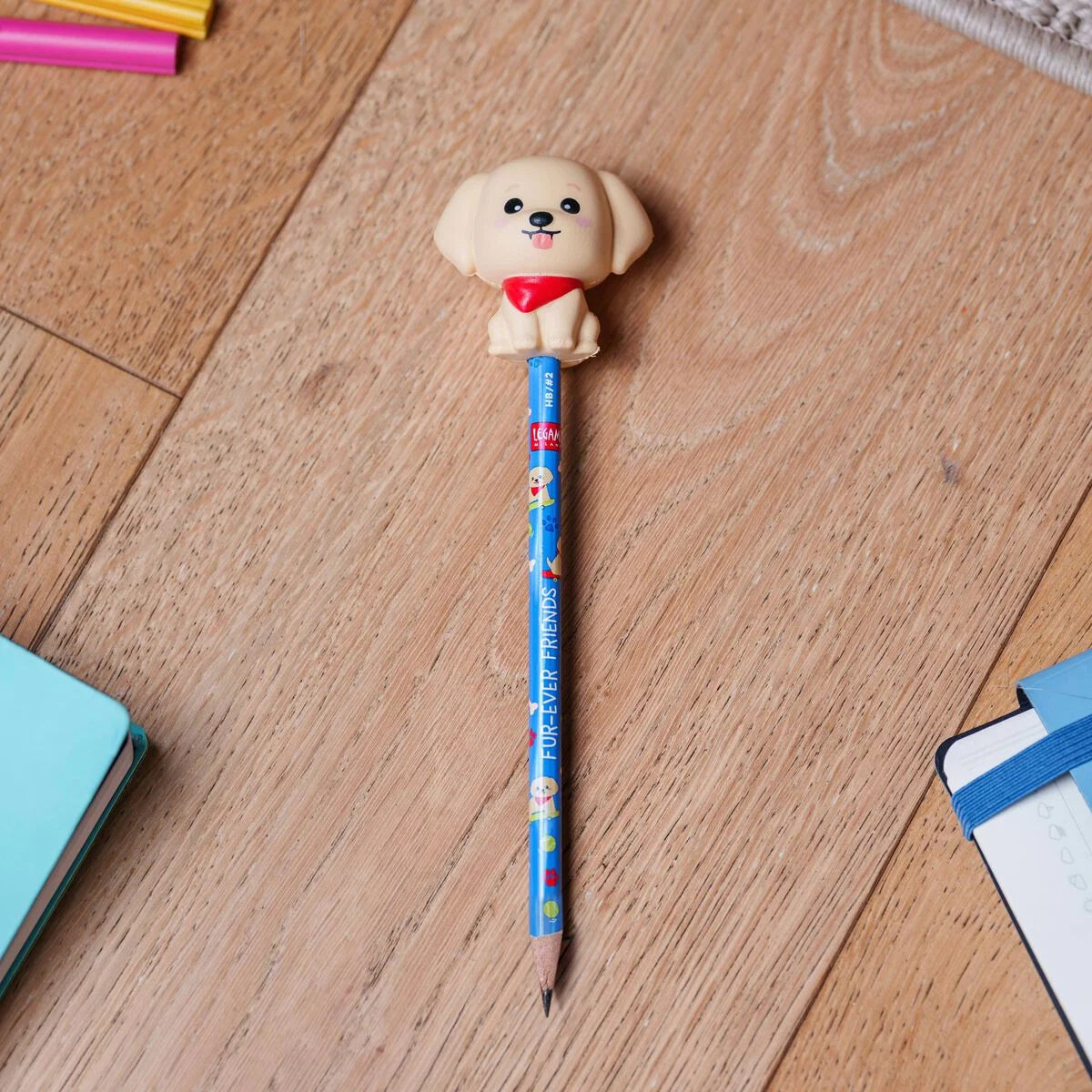 Legami Anti-Stress-Bleistift Golden Retriver „Fur-ever Friends“ - Squeezies