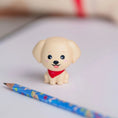 Bild in Galerie-Betrachter laden, Legami Anti-Stress-Bleistift Golden Retriver „Fur-ever Friends“ - Squeezies
