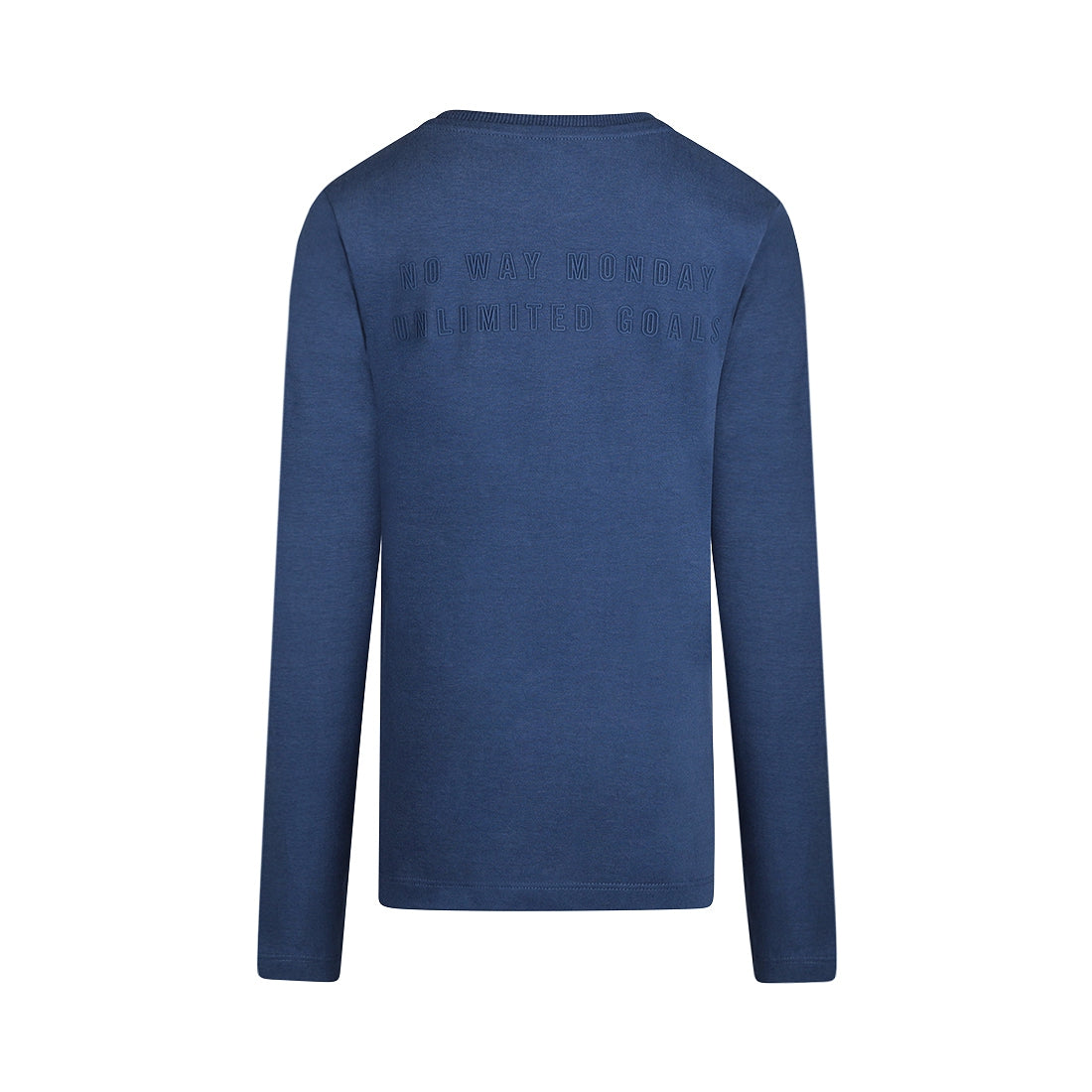 No Way Monday "T-Shirt langarm mit aufgesetzter Tasche"