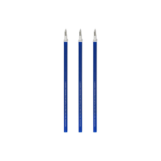 Legami "Set mit 3 Nachfüllminen" für löschbare Gelstifte - Blaue Tinte - Erasable Pen