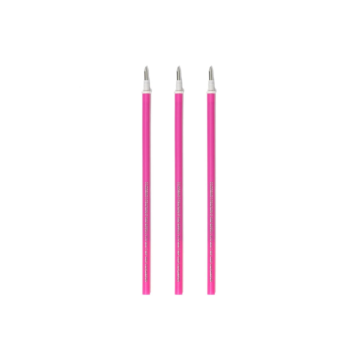Legami Set mit 3 Nachfüllminen für löschbare Stifte - Rosa Tinte - Erasable Pen