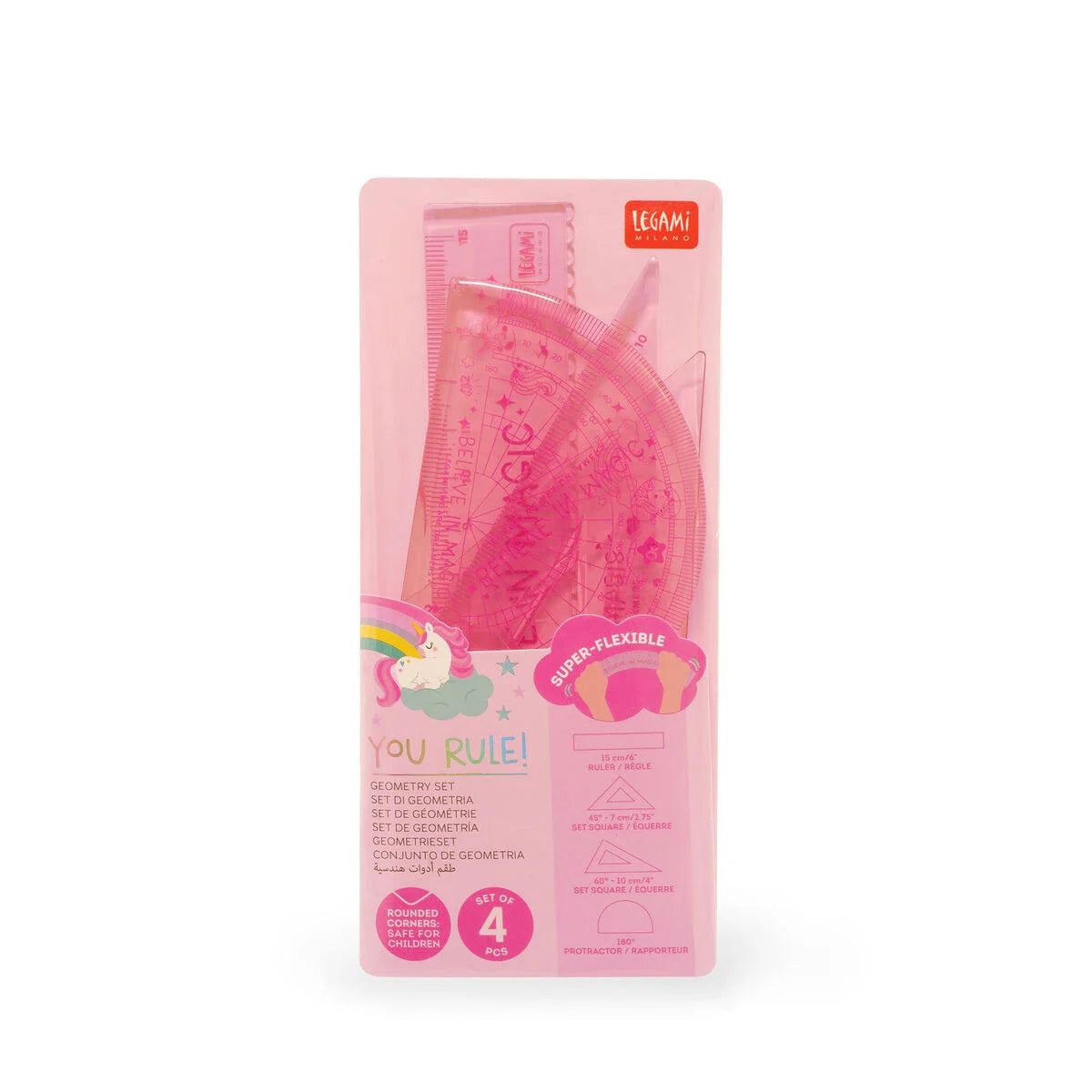 Legami "Geometrieset Unicorn" - You Rule!