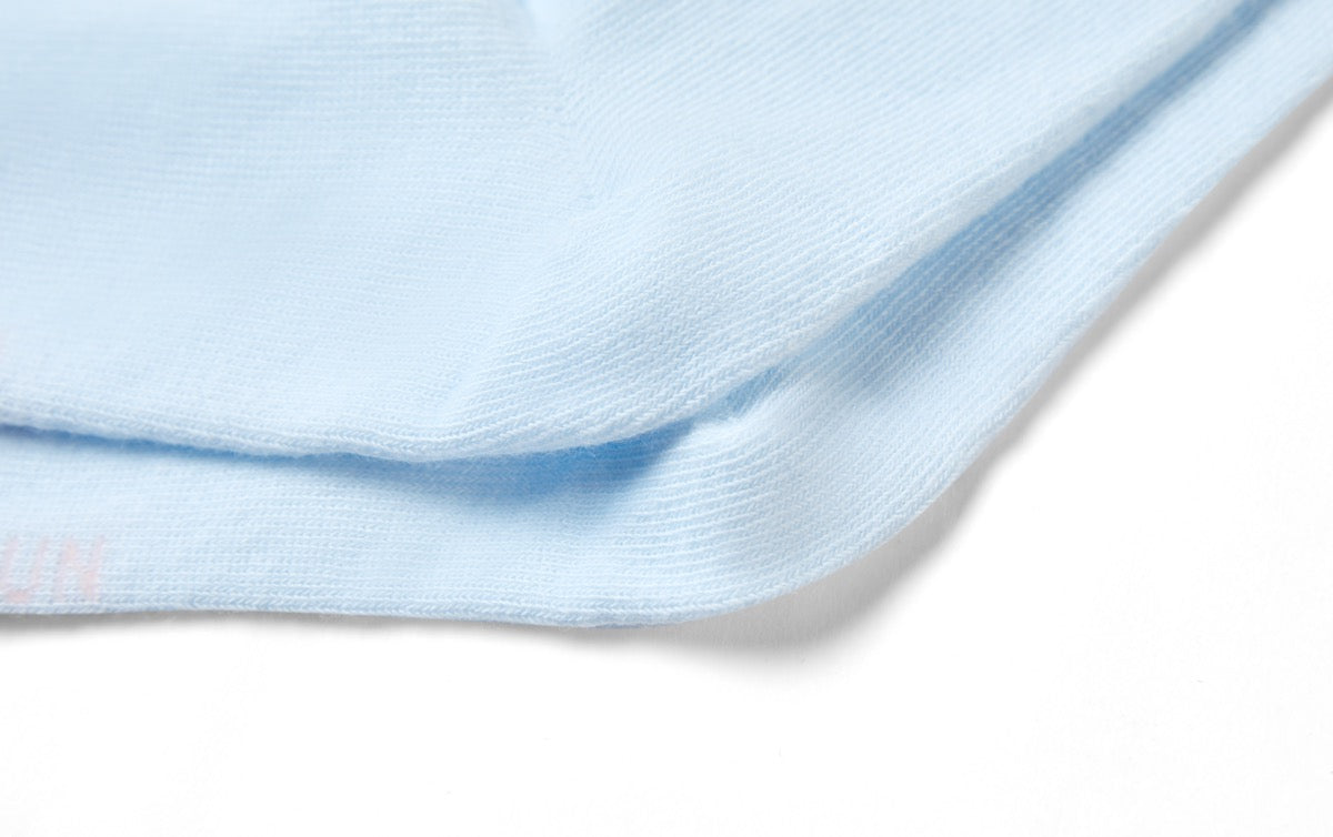 Someone "Socken" mit Rüsche - Hellblau