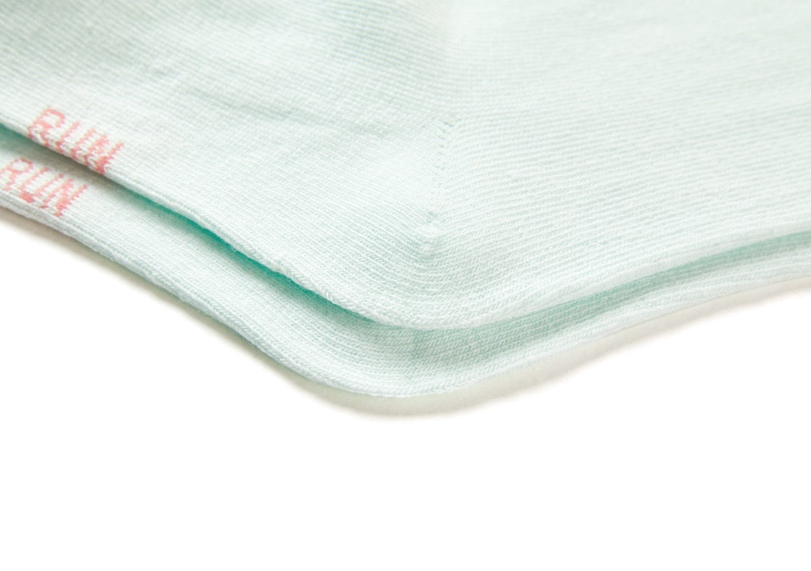 Someone "Socken" - Mint mit bunten Streifen