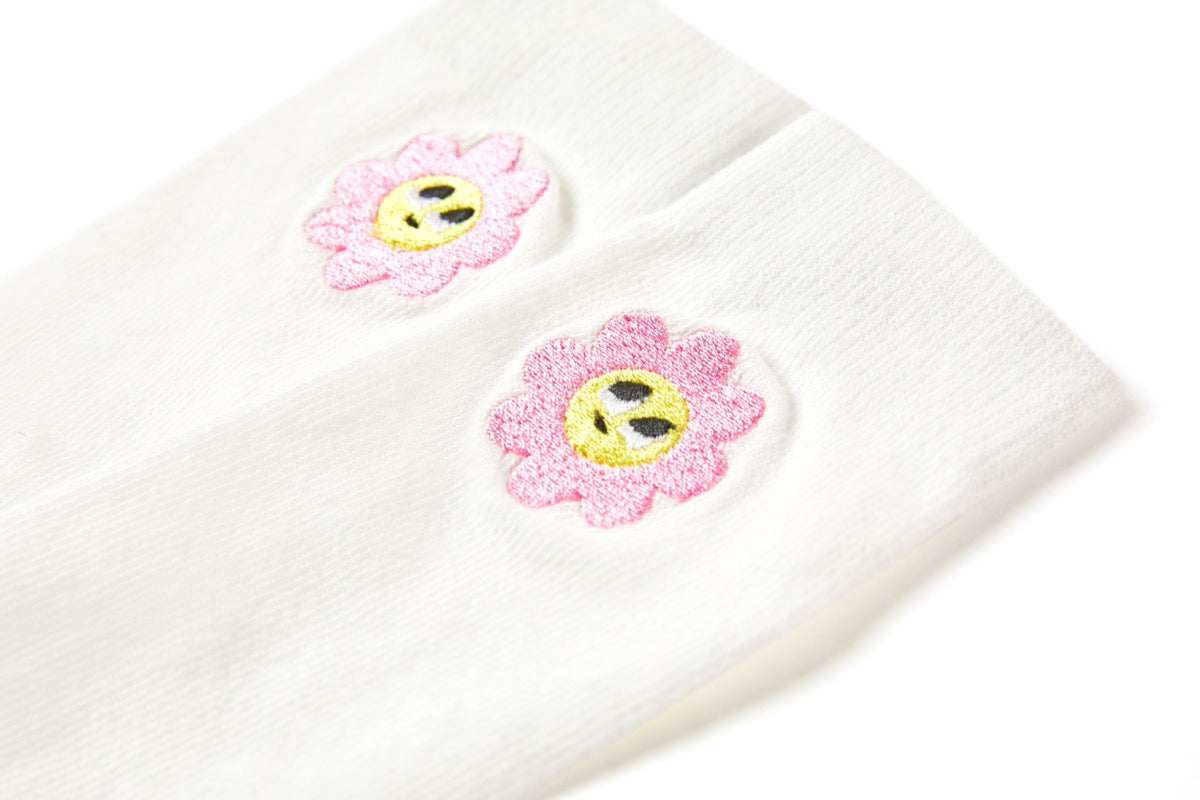 Someone "Socken" - Ecru mit Smiley
