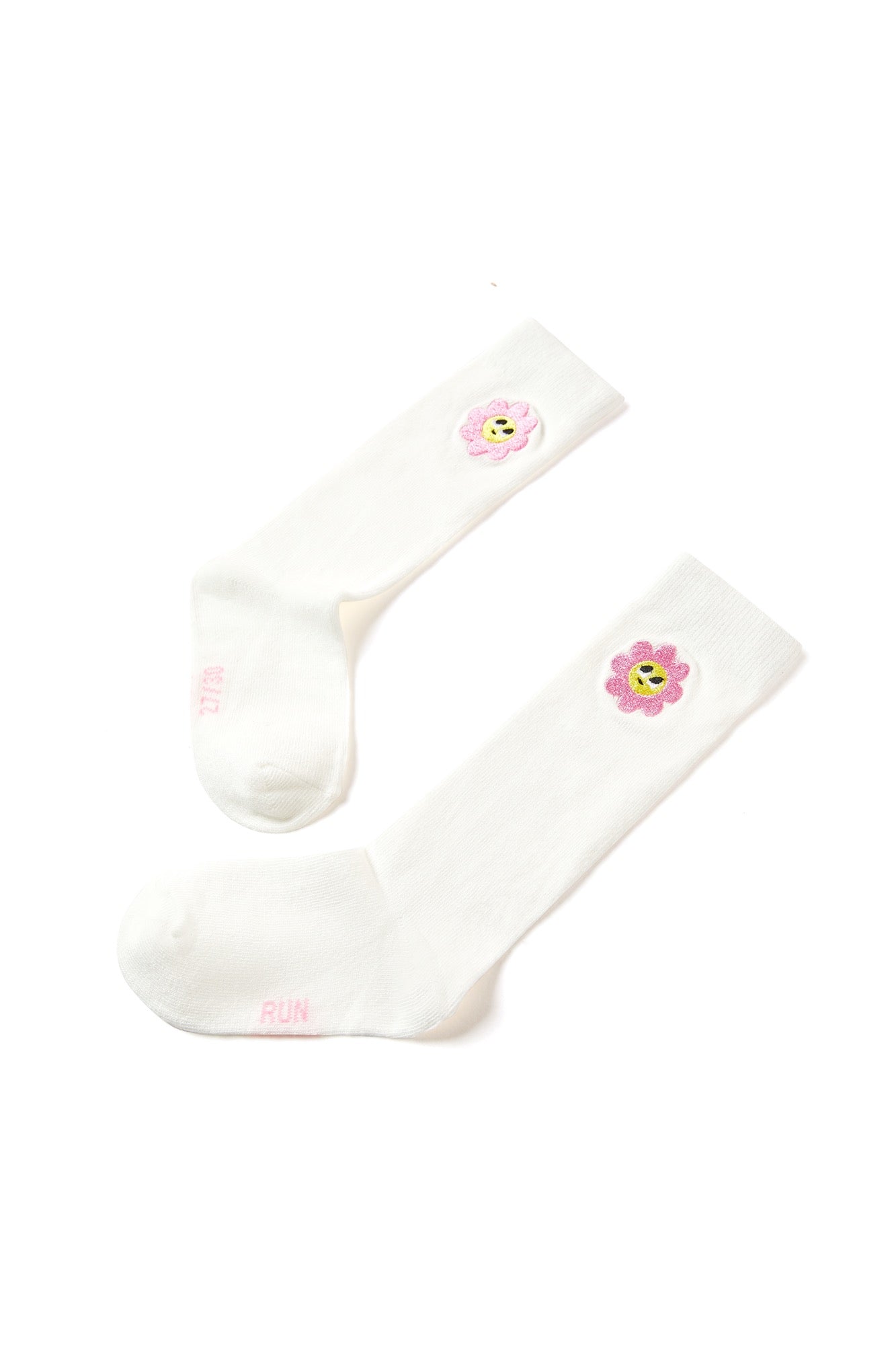 Someone "Socken" - Ecru mit Smiley
