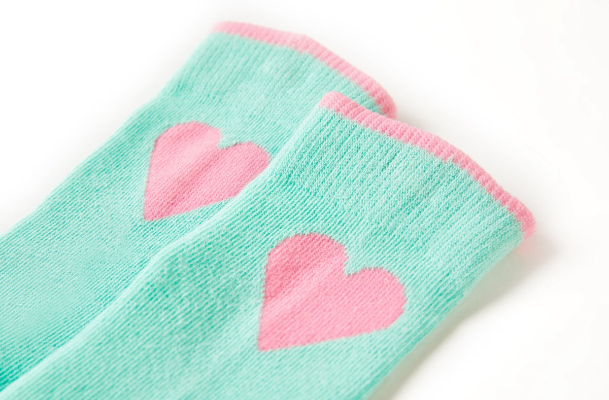 Someone "Socken" Mint mit Herz