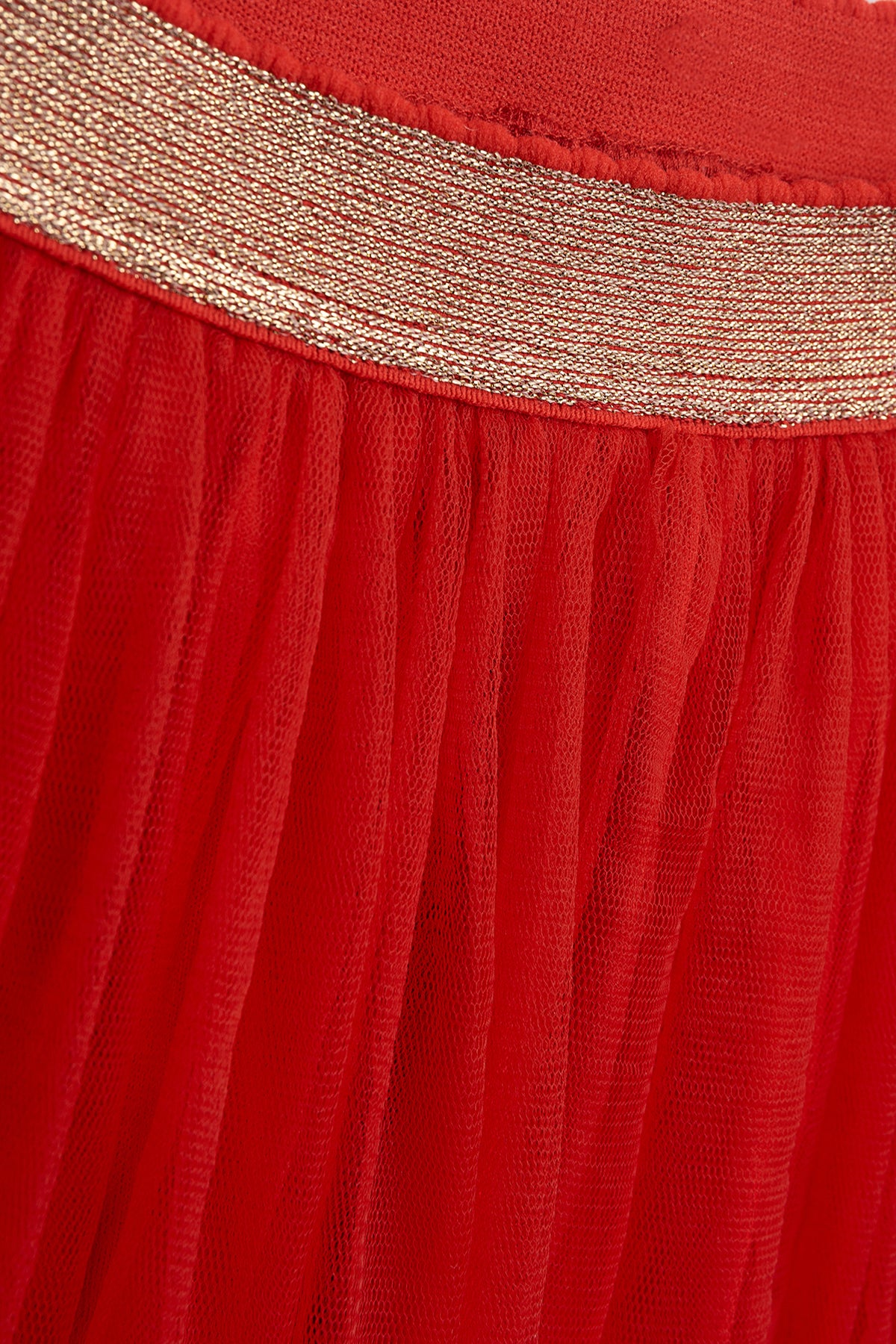 Danamade Rock Tanja, lang aus Tüll - Red