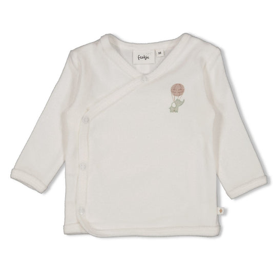 Feetje Frottee Wickelshirt - Natur