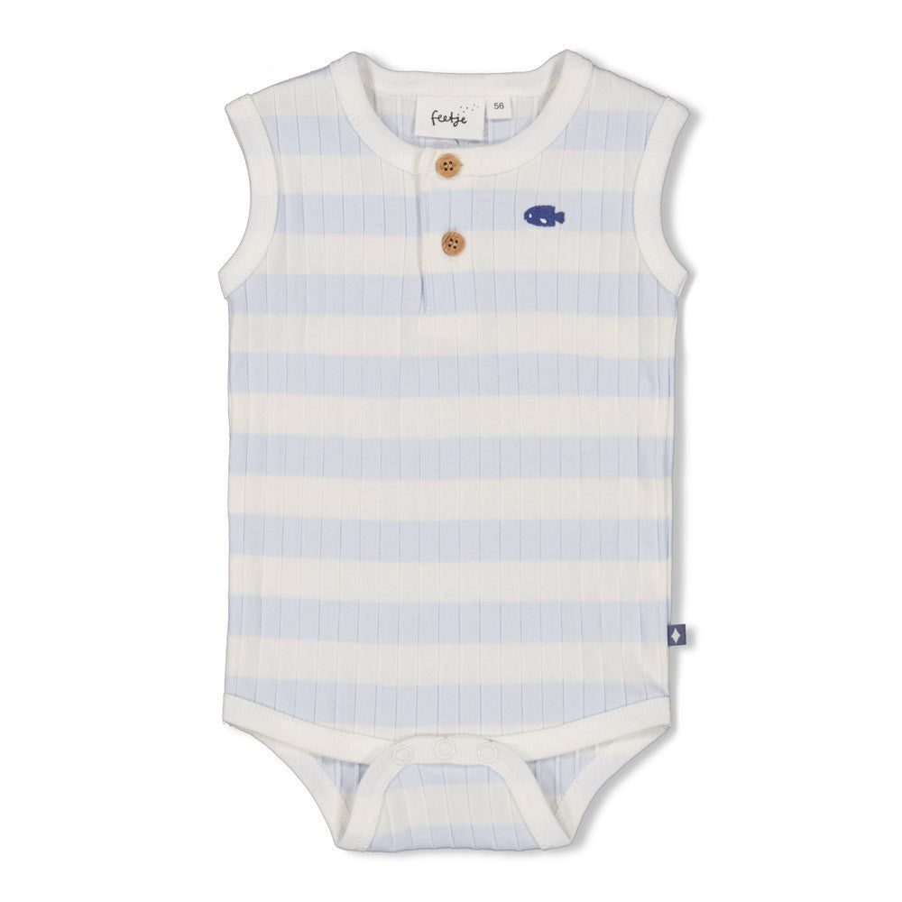 Feetje Body ohne Arm - Blau