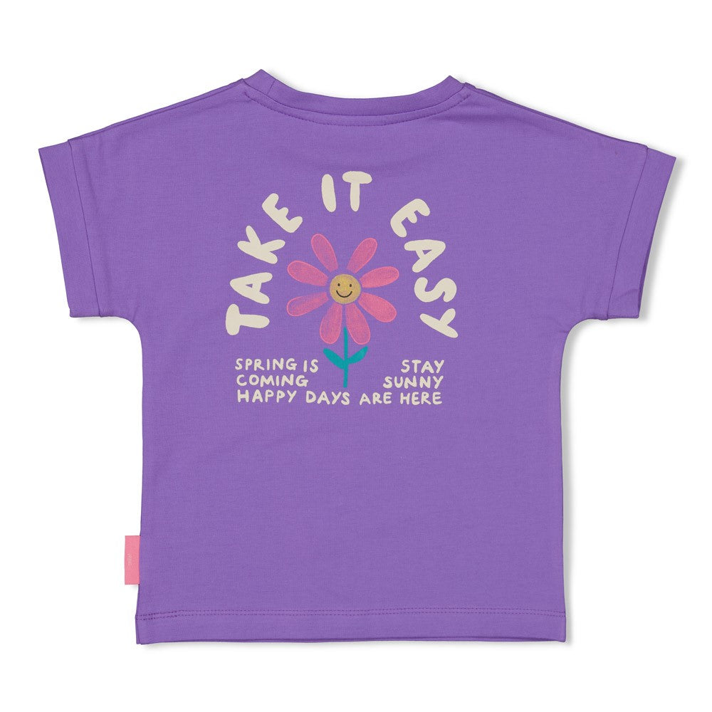 Jubel T-Shirt mit Rückendruck - Rolling into Spring