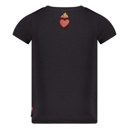 Jubel T-Shirt mit Druck - Anthrazit