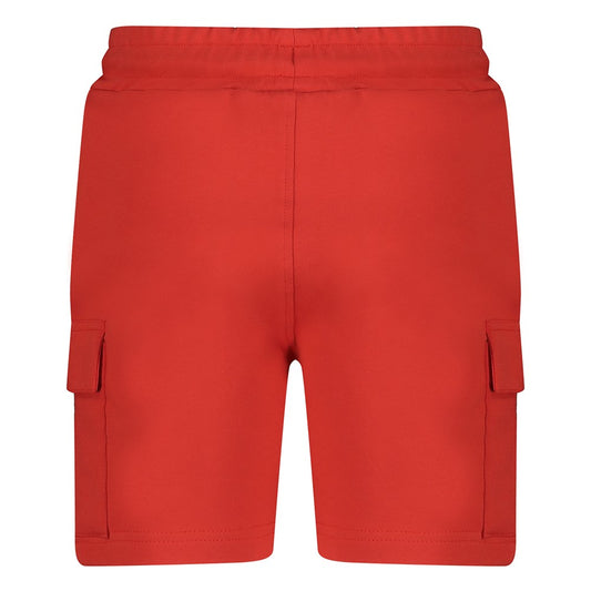 Sturdy Bermuda mit seitlichen Taschen - Rot