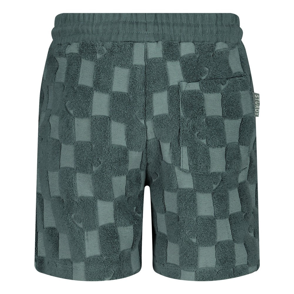 Sturdy Frottee Bermuda Shorts - Petrol