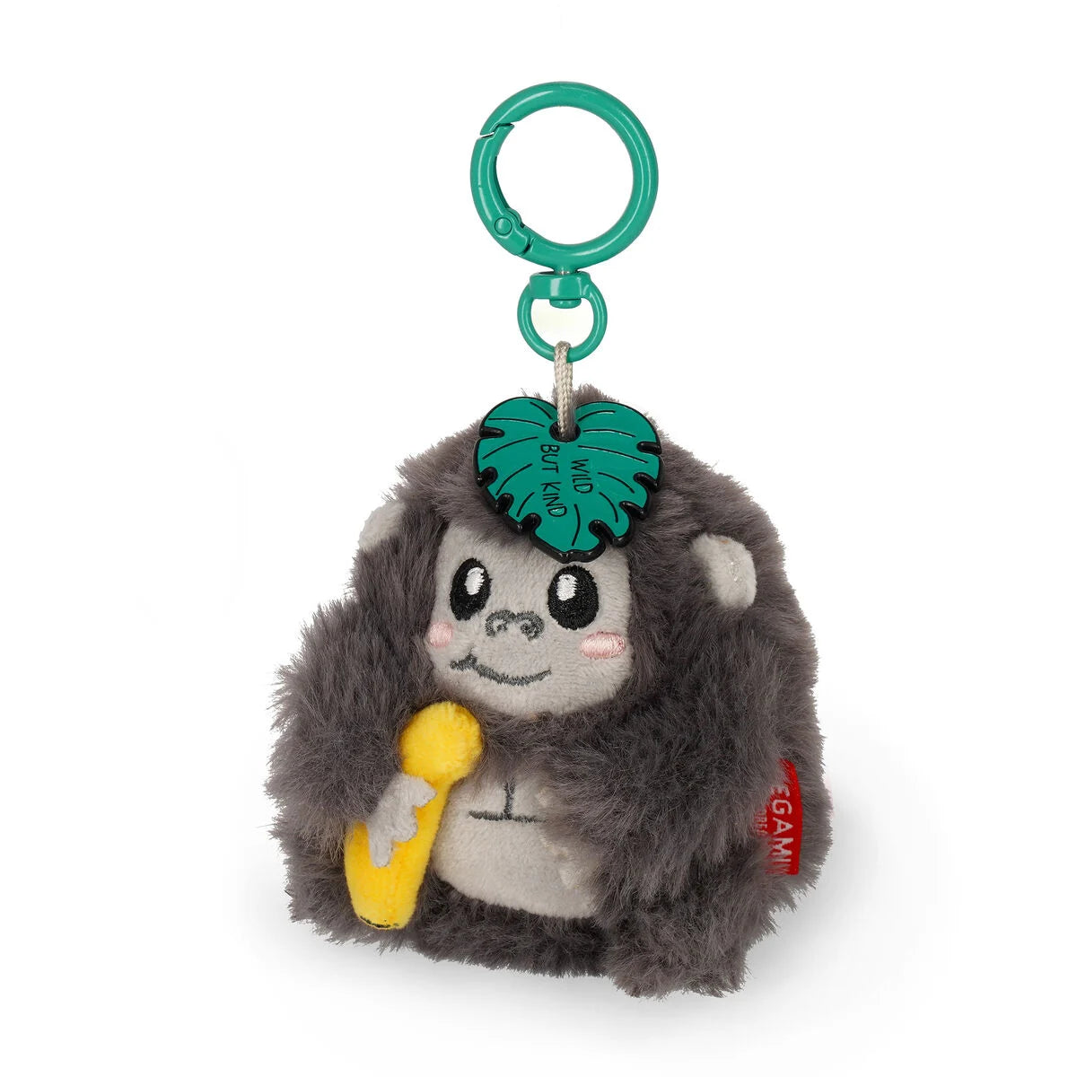 Legami Plüsch-Schlüsselanhänger Gorilla - Tiny Super Soft!