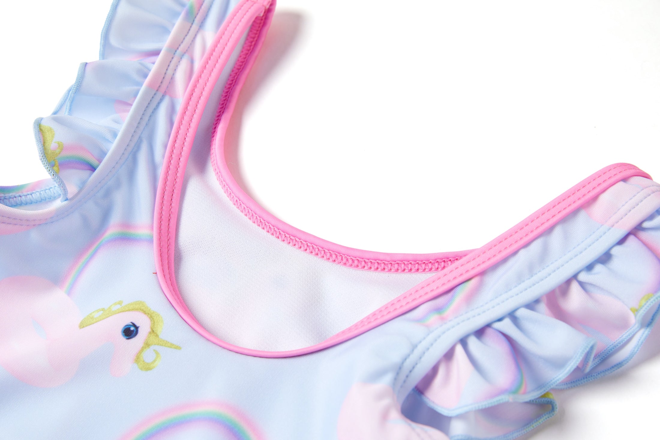 Someone "Badeanzug" mit Regenbogen - Hellblau