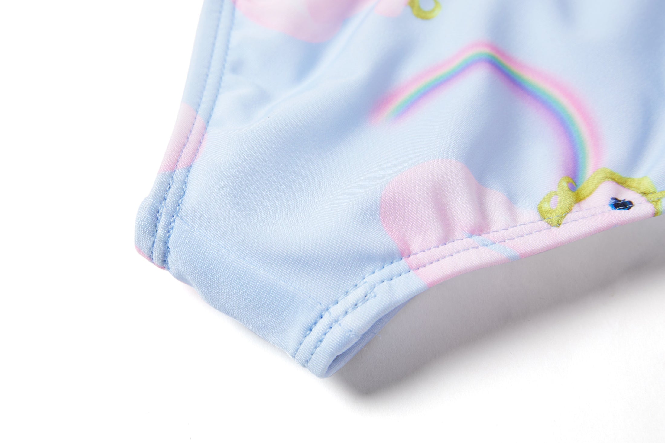Someone "Badeanzug" mit Regenbogen - Hellblau