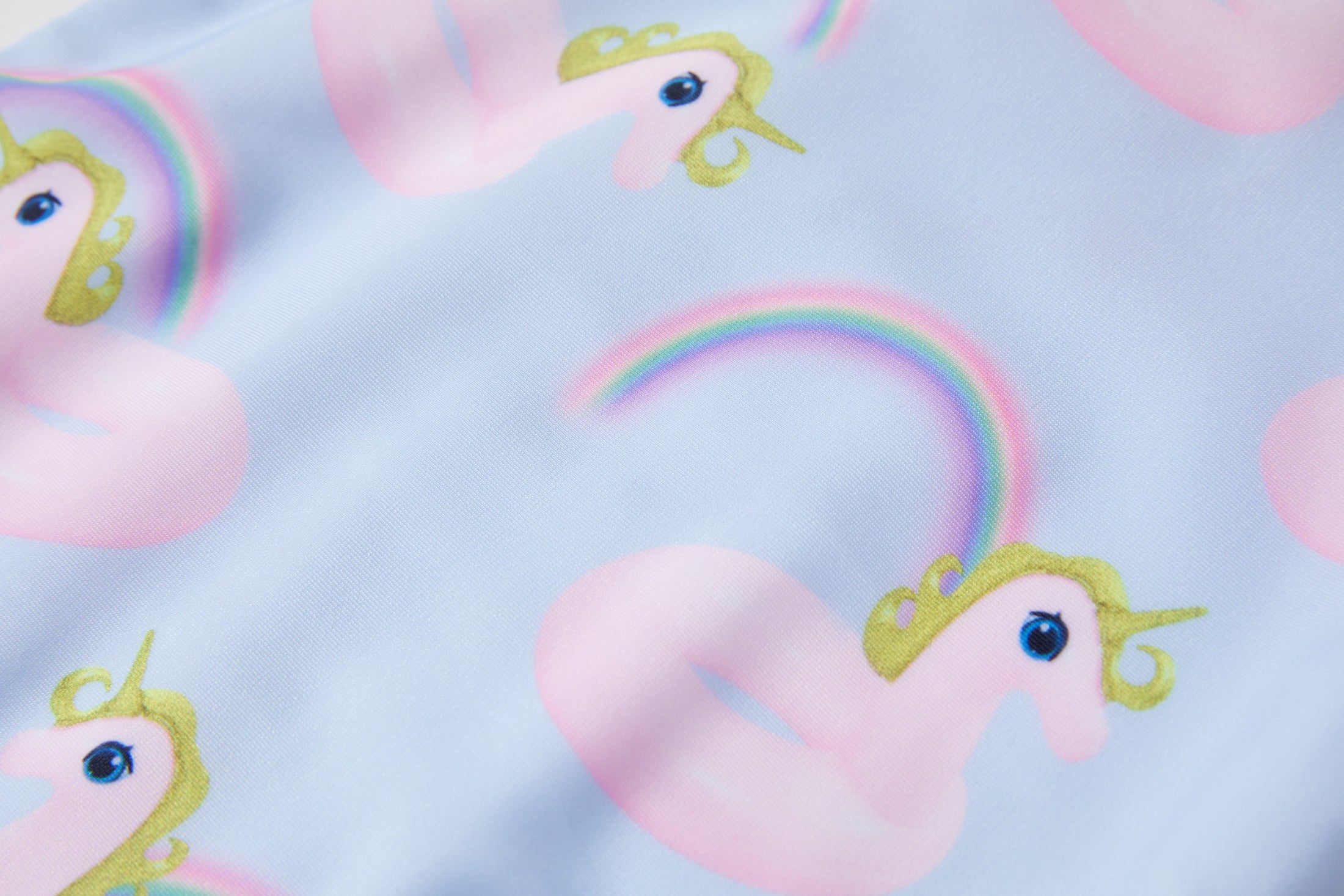 Someone "Badeanzug" mit Regenbogen - Hellblau