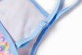 Bild in Galerie-Betrachter laden, Someone "Bikini" mit Rüsche und Regenbogendruck - Rosa Helblau
