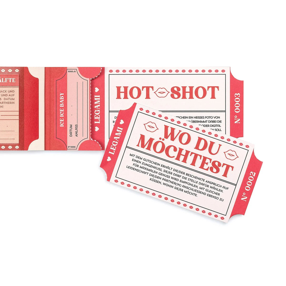 Legami Block mit 24 sexy Gutscheinen - Deutsch - Gift Vouchers